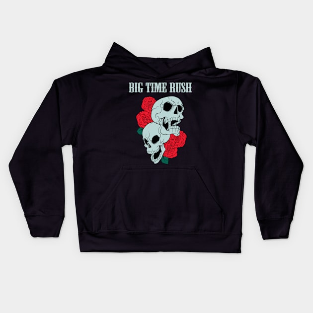 BIG TIME RUSH BAND Kids Hoodie by xsmilexstd